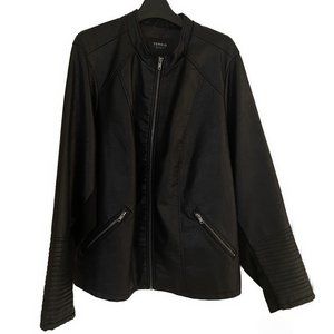 Torrid Faux Leather Moto Jacket